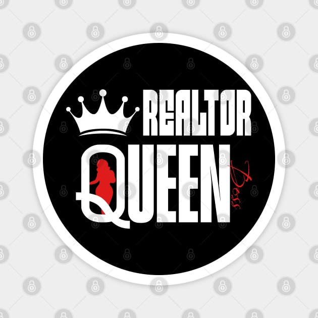 R E A L T O R  Queen Magnet by REG